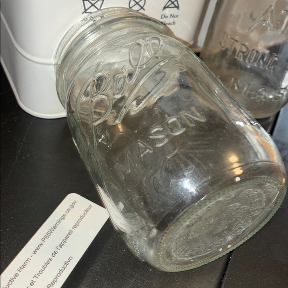 1970 vintage Ball mason w sunflower Black eyed Susan - Picture 4 of 4